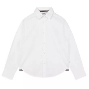 BOSS - Cotton Oxford Embroidered Logo Regular Fit Dress Shirt